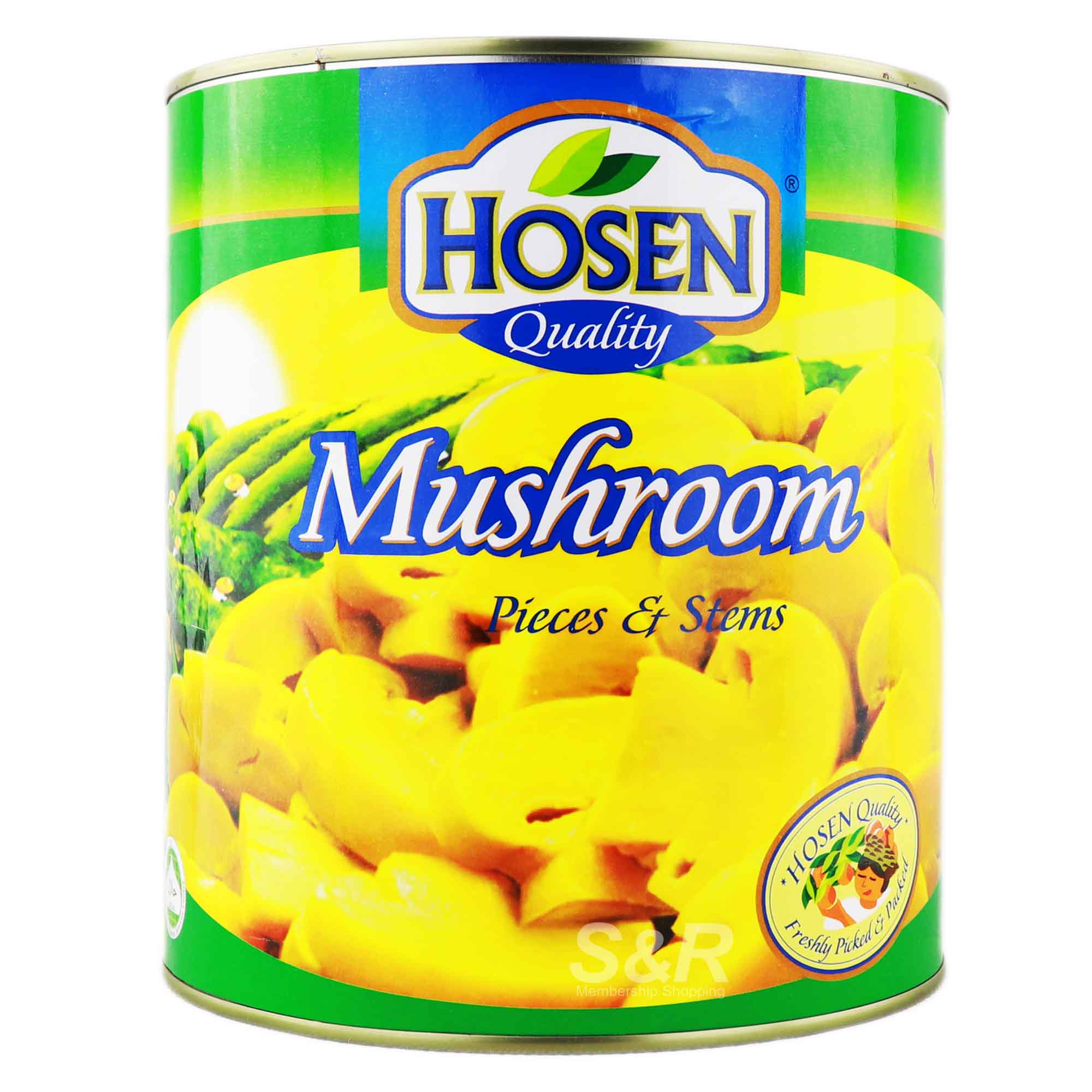 Hosen Quality Mushroom Pieces and Stems 2.84kg